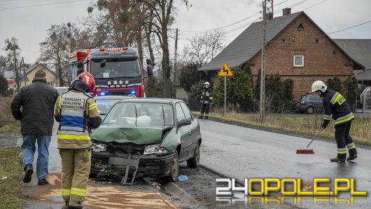 Blisko 2,5 promila miał kierowca, który spowodował kolizję w Gierałcicach