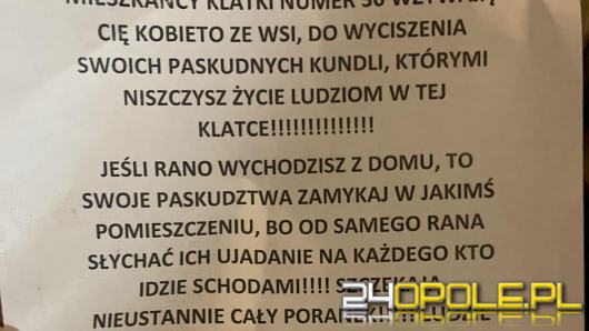 Paskudny anonim do właścicielki dwóch psów