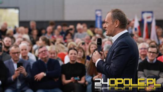 Donald Tusk odwiedzi Strzelce Opolskie