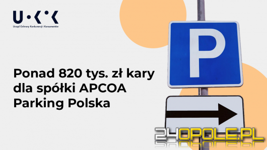 Wysokie mandaty, ograniczona możliwość reklamacji. Wysoka kara od UOKiK dla sieci parkingów