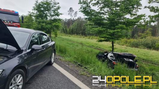 Wypadek w Dąbrowie. Lądował śmigłowiec LPR