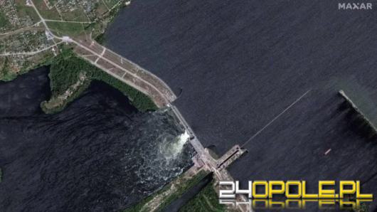 Rosjanie wysadzili zaporę na Dnieprze w Nowej Kachowce. Ukraina jest zalewana