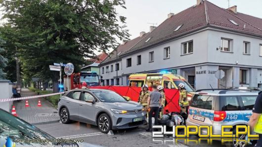 Tragiczny wypadek w Dobrodzieniu. Nie żyje motocyklista