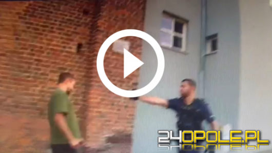Policjanci zatrzymali awanturującego się w centrum Opola nożownika