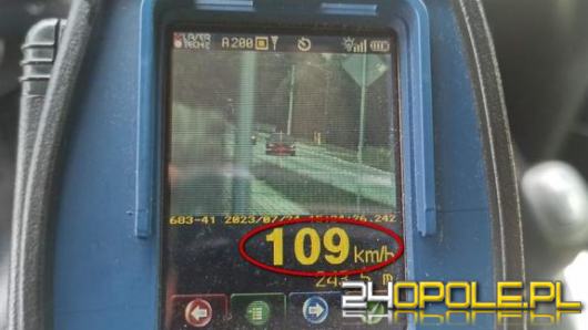 29-latek stracił prawo jazdy na 3 miesiące, przekroczył prędkość o 59 km/h