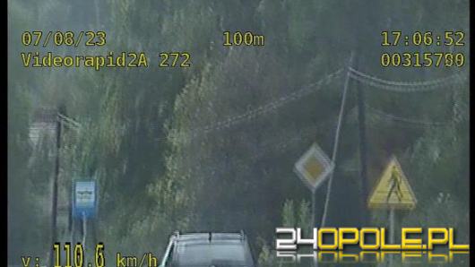 Pędzącego kierowcę zatrzymali policjanci z grupy SPEED