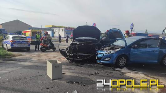 Zderzenie pojazdów w Namysłowie