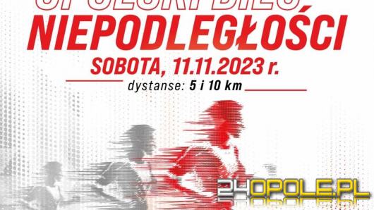 Stowarzyszenie Klub Biegowy Odra Opole zaprasza na 1. Opolski Bieg Niepodległości 