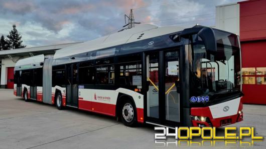 Przegubowy autobus elektryczny już niedługo na ulicach Opola