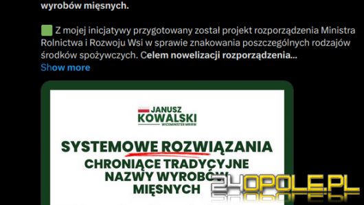 "Wegańskie kiełbaski" przestaną istnieć? Poseł Kowalski "ojcem" inicjatywy 