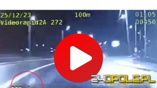 Wyprzedził radiowóz, pędząc 130 km/h buspasem