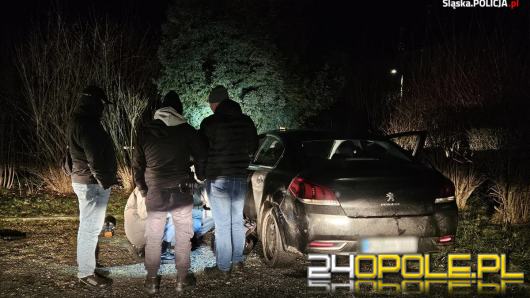 Zasadzka w Kluczborku - Policjanci zatrzymali złodzieja samochodów