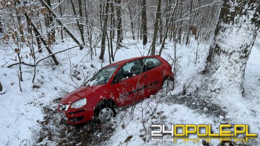 Zdarzenie drogowe na trasie Czarnowąsy - Świerkle