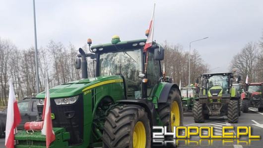 Uszkodził oponę traktora i zaczął uciekać