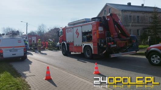 Niebezpieczny poranek w Kościerzycach: Kierowca zabrany do szpitala