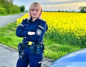  Pijany uciekł z miejsca zdarzenia - zatrzymała go policjantka po służbie