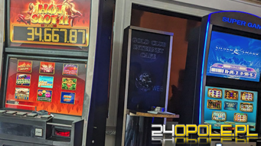 Funkcjonariusze opolskiej KAS wykryli nielegalne salony gier na terenie dwóch powiatów