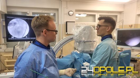 USK w Opolu przeprowadził pierwszy zabieg implantacji stentu moczowodowego 