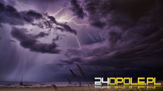 Ostrzeżenie meteorologiczne: Burze w powiecie opolskim