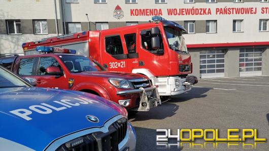 Niebezpieczna eksplozja w lesie pod Byczyną. 15-latek stracił dłoń