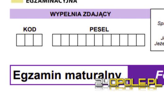 Zdjęcia arkusza z matury z języka polskiego w sieci. CKE: sprawa zostanie zgłoszona na policję
