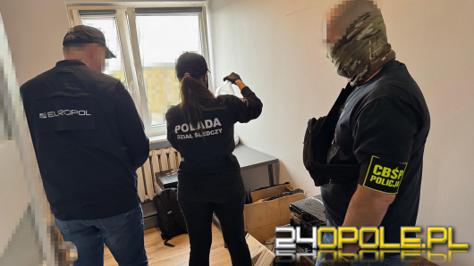 Międzynarodowy gang handlujący sterydami rozbity. Działali również na Opolszczyźnie