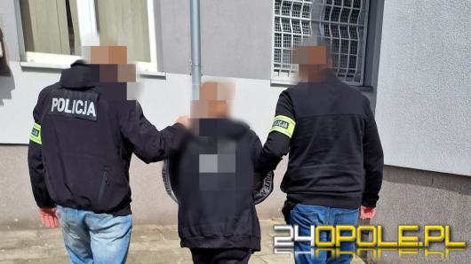 Aresztowany za napaść z użyciem noża