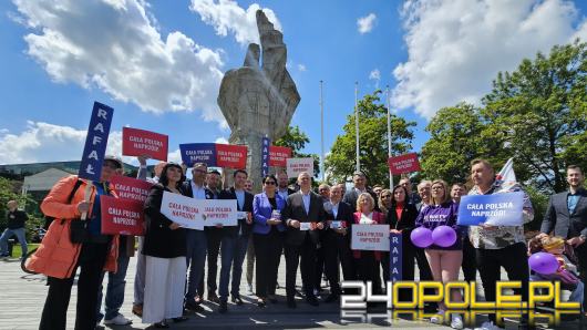 Konferencja poparcia dla Rafała Trzaskowskiego w Opolu: apel o frekwencję i wsparcie dla kandydata