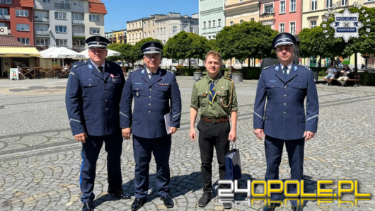 Opolska Policja i harcerze razem na rzecz rozwoju bezpieczeństwa i edukacji młodzieży