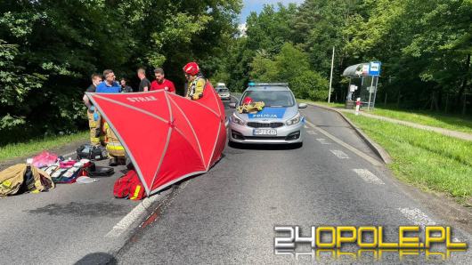 Tragiczny wypadek na skrzyżowaniu Batorego i Zielnej w Kędzierzynie-Koźlu. Nie żyje pieszy