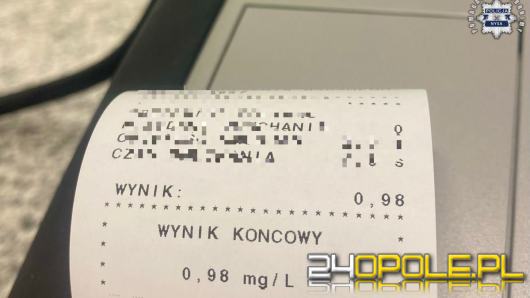  Jeden weekend, cztery kolizje z udziałem nietrzeźwych kierujących