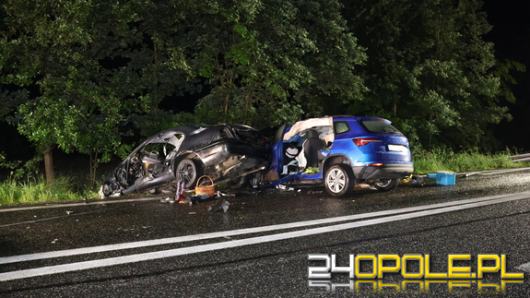 Policja poszukuje świadków i autora nagrania wypadku śmiertelnego na DK46 (WIDEO) 