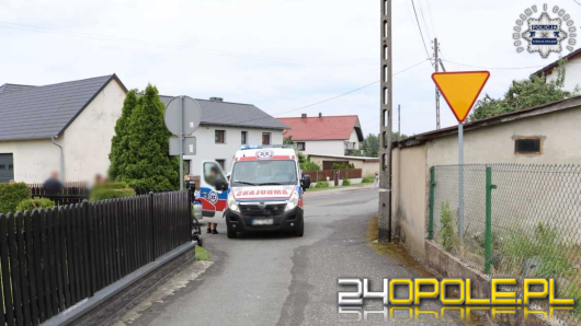 Hulajnogą elektryczną wjechał w płot. 13-latek trafił do szpitala