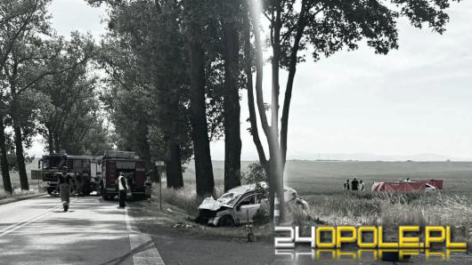 Śmiertelny wypadek w Pawłowiczkach. Droga zablokowana