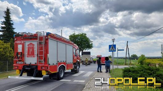 12-letnia rowerzystka potrącona przez ciężarówkę. Trafiła do szpitala śmigłowcem