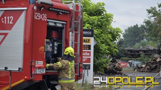 Kolejny pożar przy ul. Stalmacha w Kędzierzynie-Koźlu