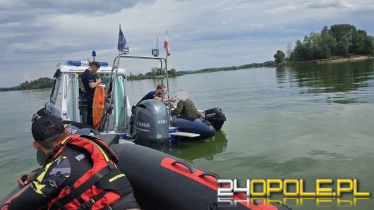 Niebezpieczny incydent na Jeziorze Nyskim. Łódź przewróciła się, sternik był pijany