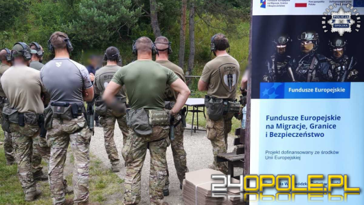 Kontrterroryści z całego kraju szkolą się w Opolu - specjalne szkolenia strzeleckie