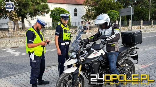 Ponad 100 motocyklistów skontrolowanych w ramach akcji "Bezpieczny Motocyklista"