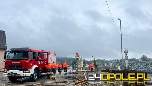 Ostrzeżenia 3. stopnia dla części Opolszczyzny. Blisko 100 interwencji służb