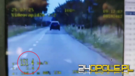 Siedem zatrzymanych praw jazdy za prędkość - rekordzista pędził ponad 150 km/h