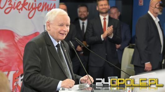 Jarosław Kaczyński w Opolu: "Będziemy mieli prezydenta, twardego, odważnego człowieka"