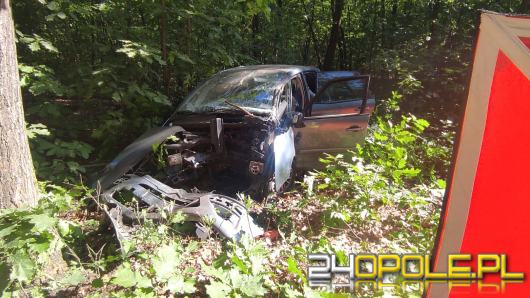 Śmiertelny wypadek w Turawie. Droga zablokowana