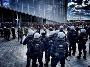 Policja po meczu Odra Opole - Śląsk Wrocław - "bez poważnych incydentów"