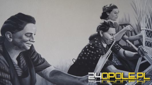 Historia na murze: nowy mural w Chróścicach przypomina o lokalnych tradycjach