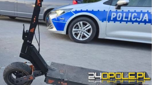 Jazda we dwójkę zakończyła się w szpitalu. Kolejny wypadek na hulajnodze elektrycznej