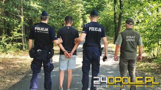 Podejrzewany o podpalenie lasu 28-latek - zatrzymany