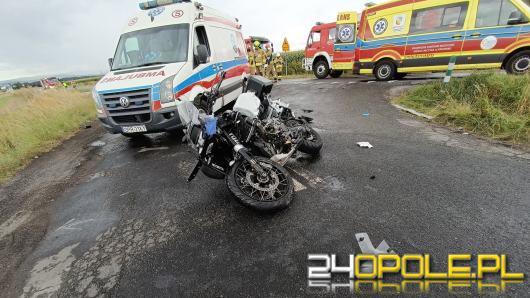Wypadek na DK41 między Rudziczką a Niemysłowicami