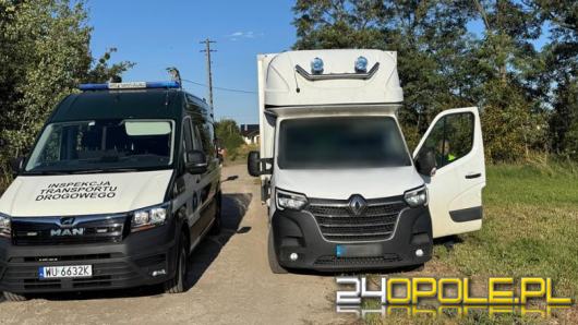 Bus" przeciążony i próbował ominąć kontrolę