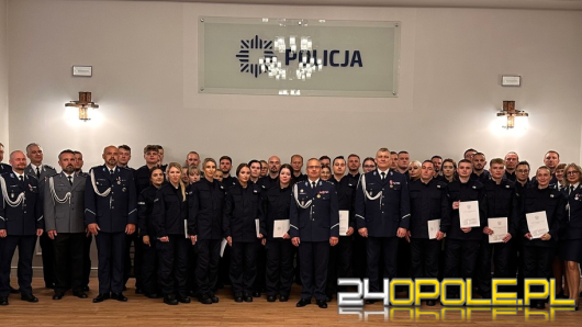Uroczyście ślubowali! Mamy 40 nowych funkcjonariuszy w regionie